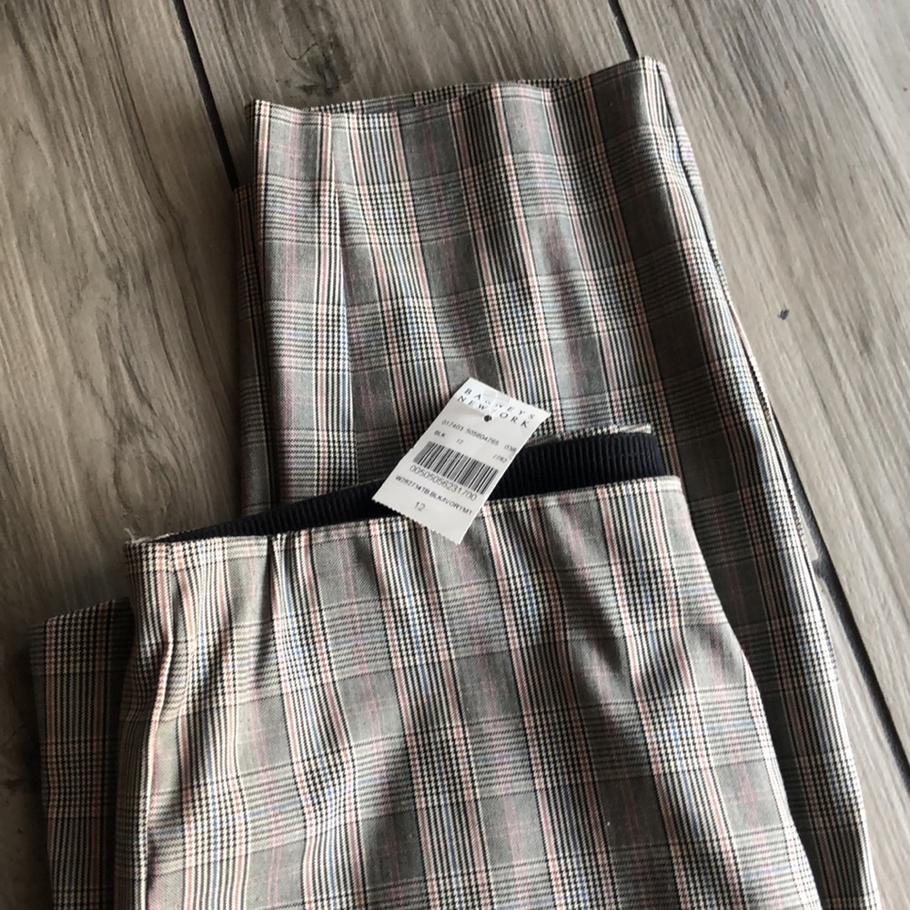 Rag N Bone Houndstooth print Pant Sz 12 - Picture 2 of 4